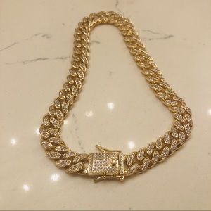 🔥 FLASH SALE 🔥 Diamond Pave Chain Choker